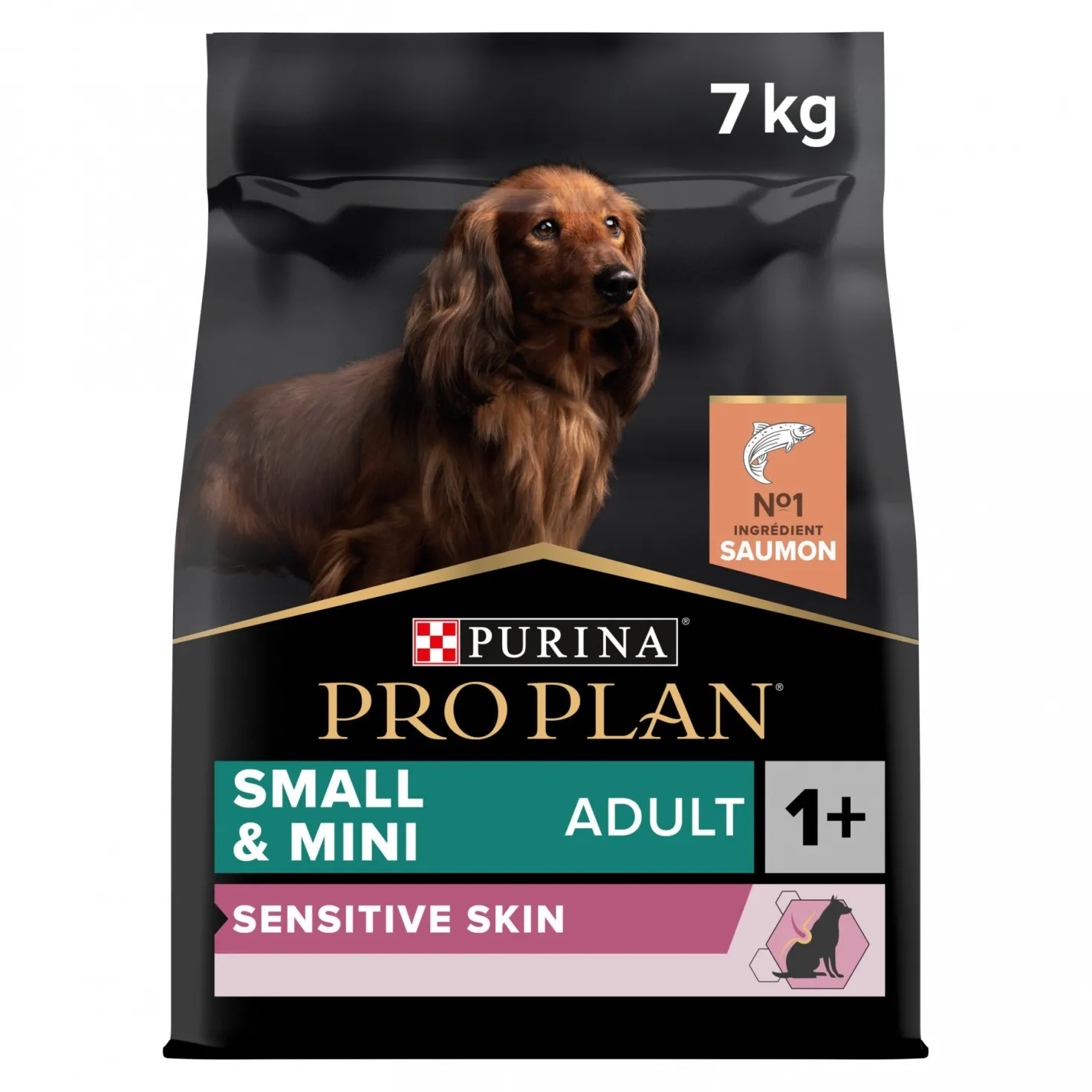 Pro Plan Sensitive Skin Small & Mini Adult au saumon - croquettes chien