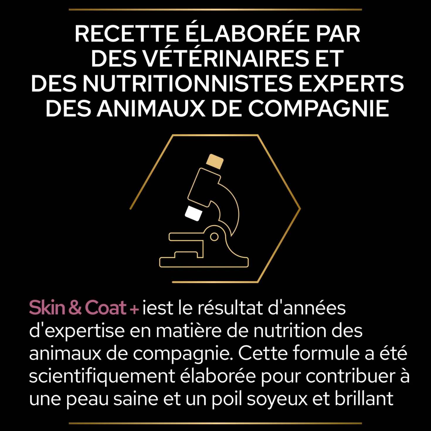 Pro Plan Skin & Coat+ en huile aliment complémentaire chat