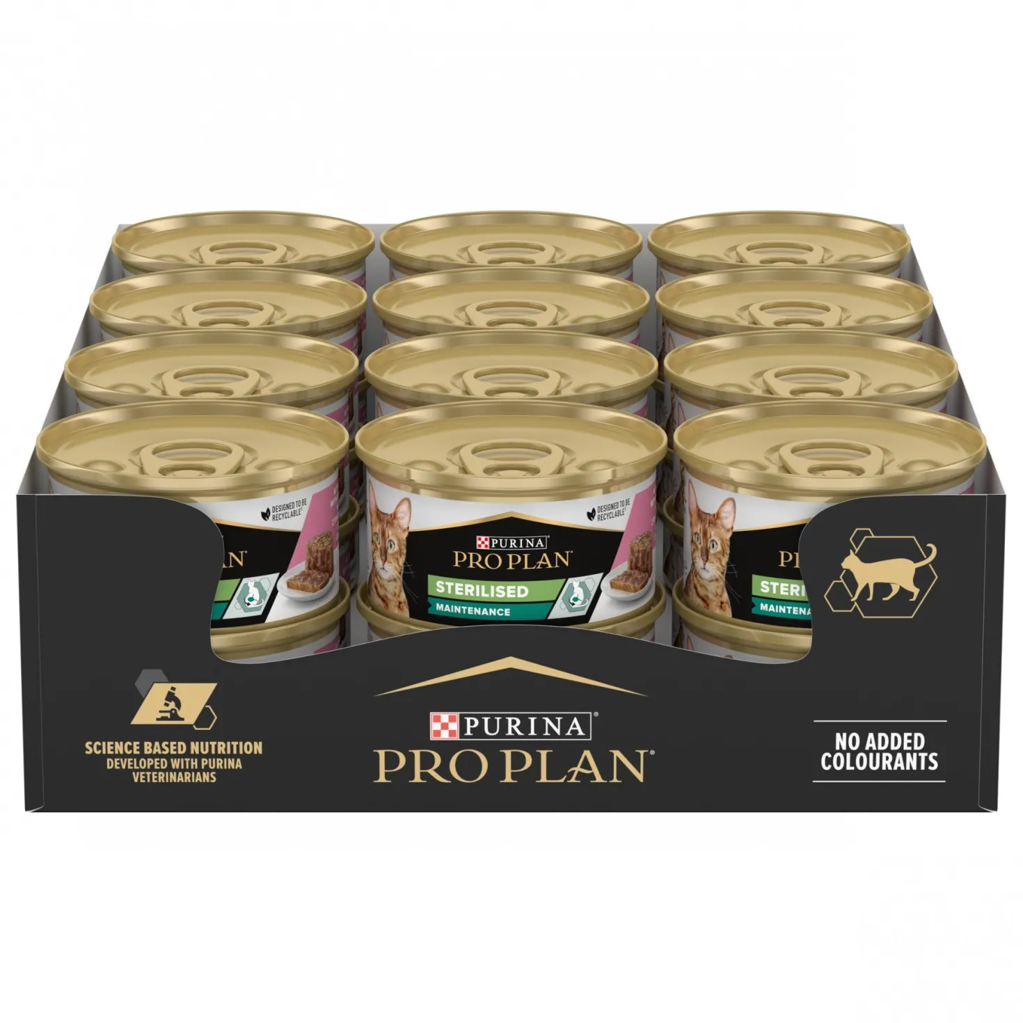 Pro Plan Sterilised thon et saumon - pâtée chat