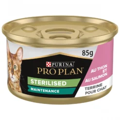 Pro Plan Sterilised thon et saumon - pâtée chat