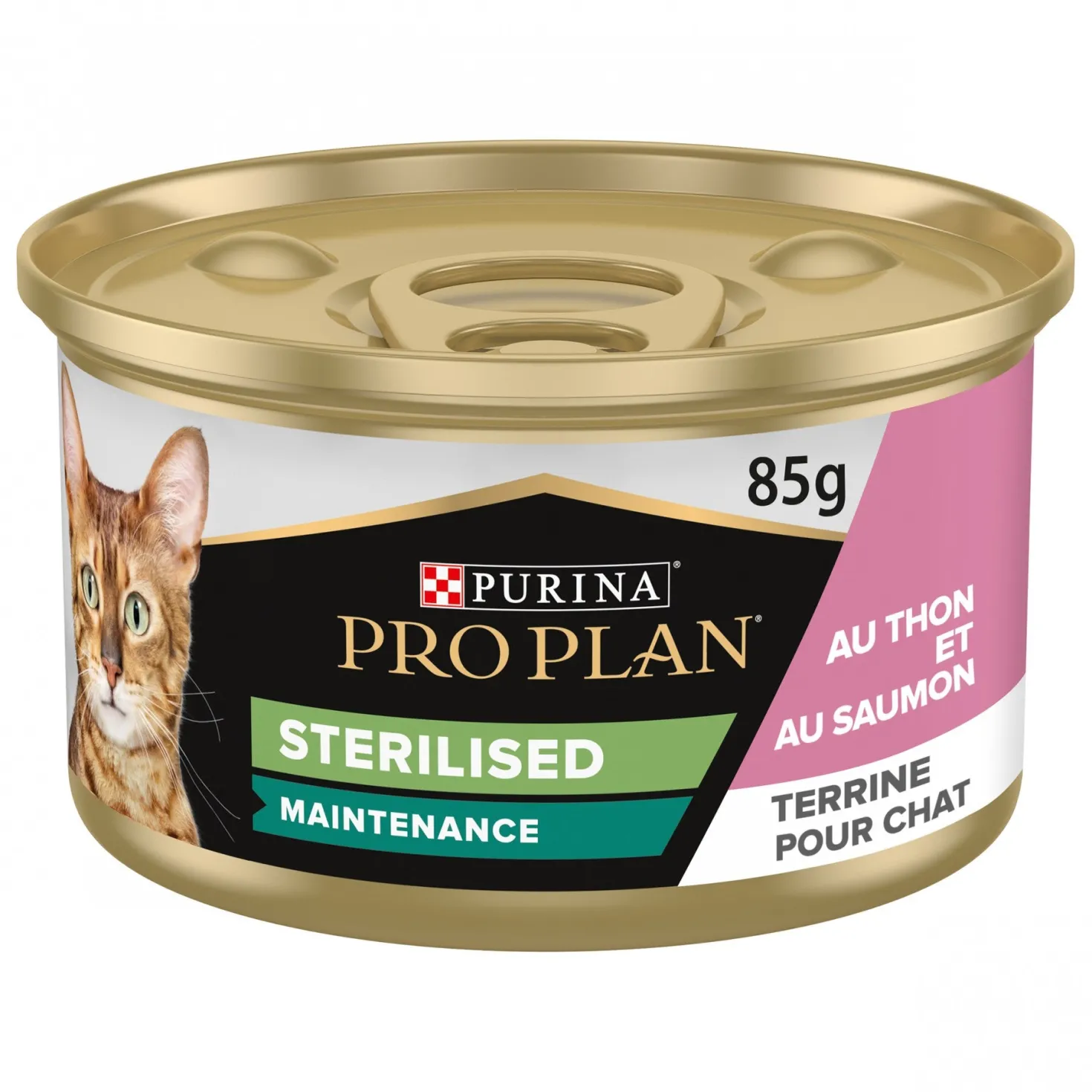 Pro Plan Sterilised thon et saumon - pâtée chat