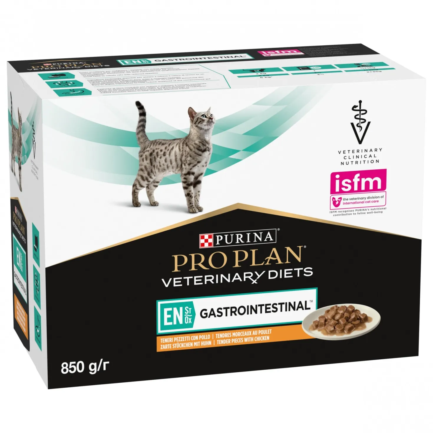 Pro Plan Veterinary Diets EN St/Ox Gastrointestinal – pâtées en bouchées pour chat