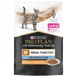 Pro Plan Veterinary Diets NF Renal Function Advance Care – pâtée en bouchées pour chat