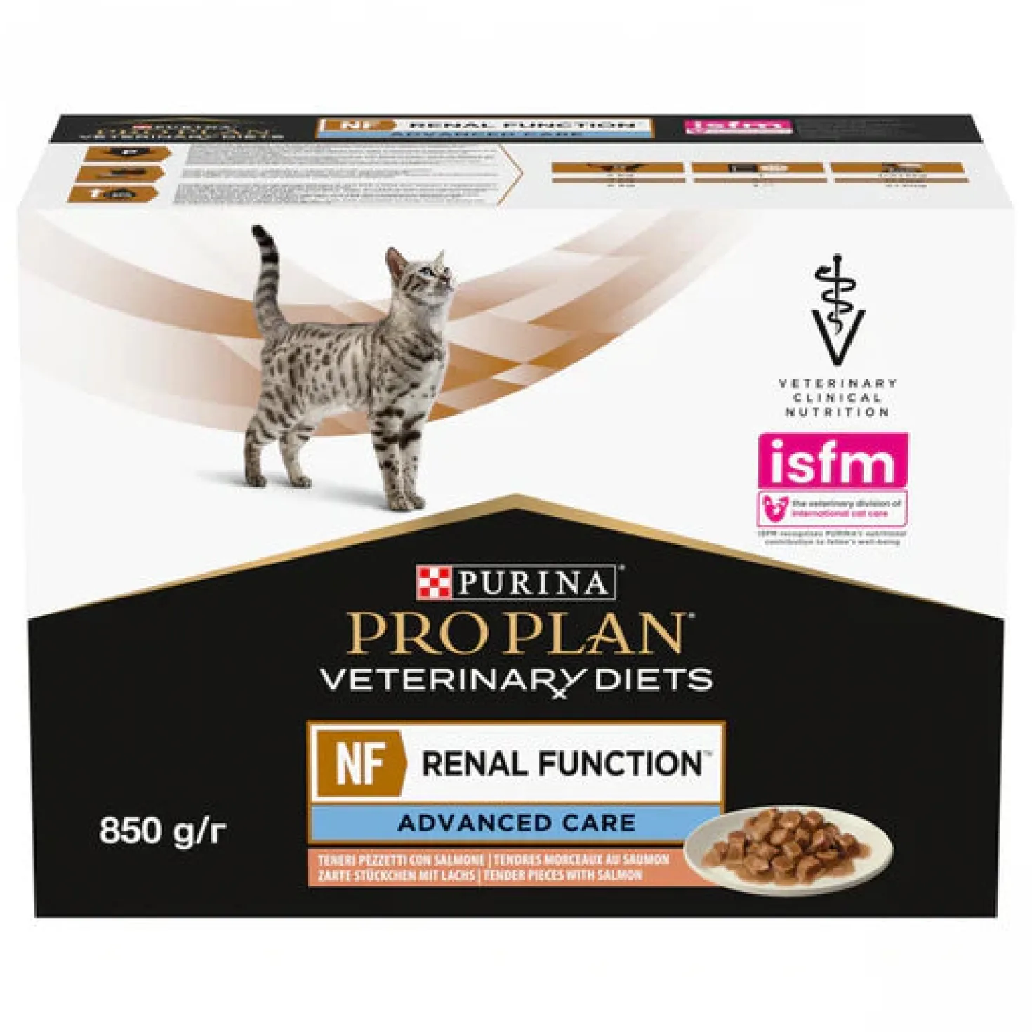 Pro Plan Veterinary Diets NF Renal Function Advance Care – pâtée en bouchées pour chat