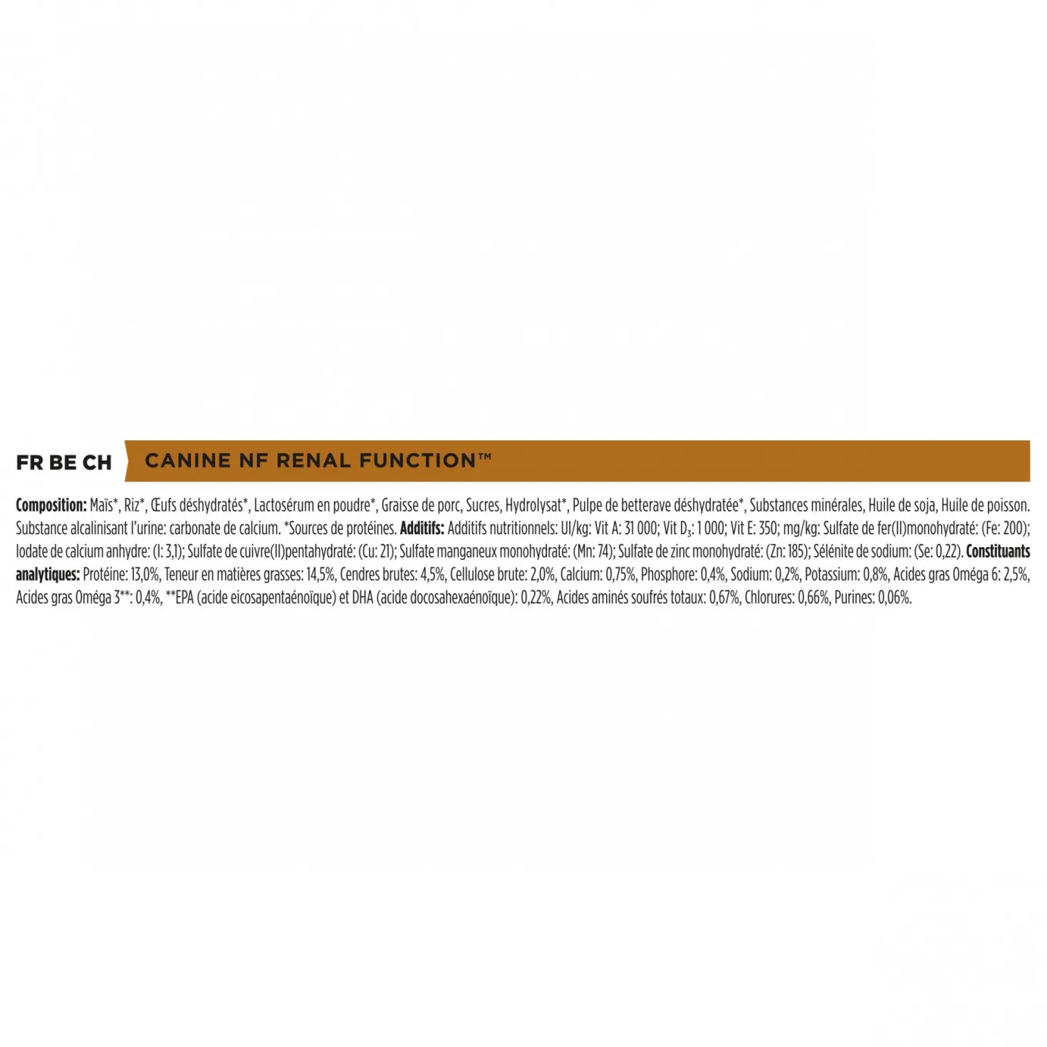 Pro Plan Veterinary Diets NF Renal Function - aliment chien
