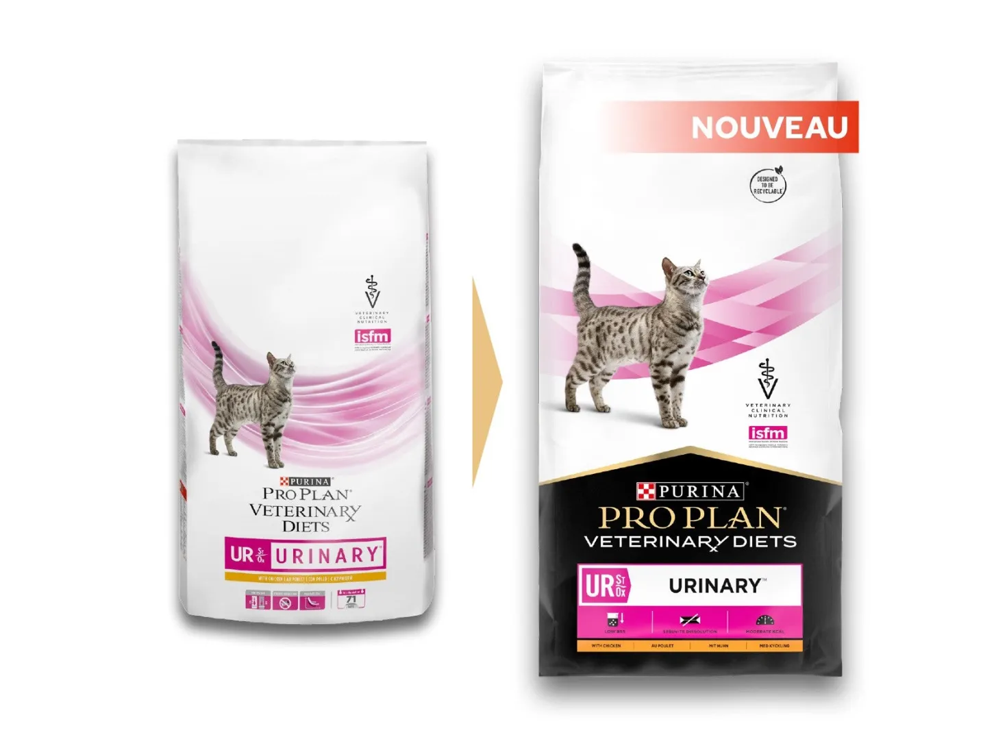 Pro Plan Veterinary Diets UR St/Ox Urinary au poulet – croquettes chat