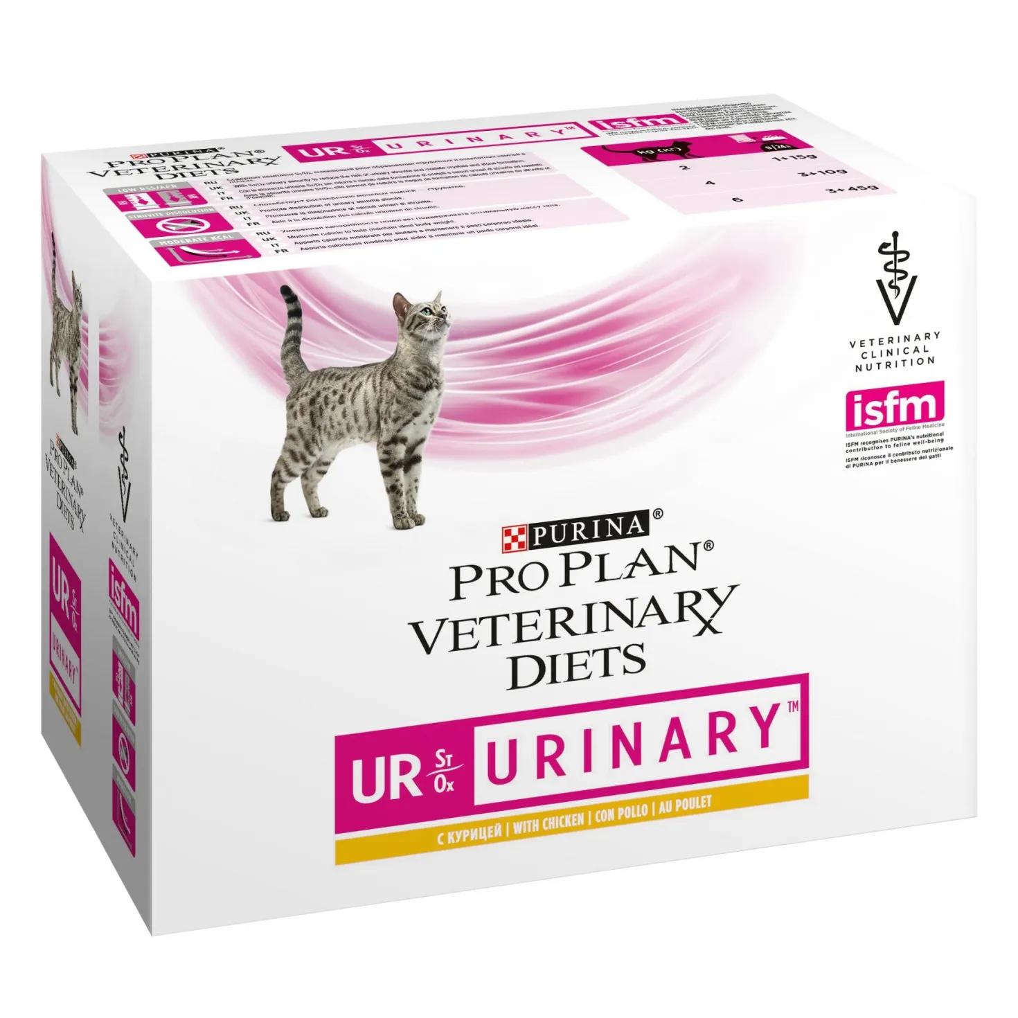 Pro Plan Veterinary Diets UR St/Ox Urinary – pâtée en bouchées chat