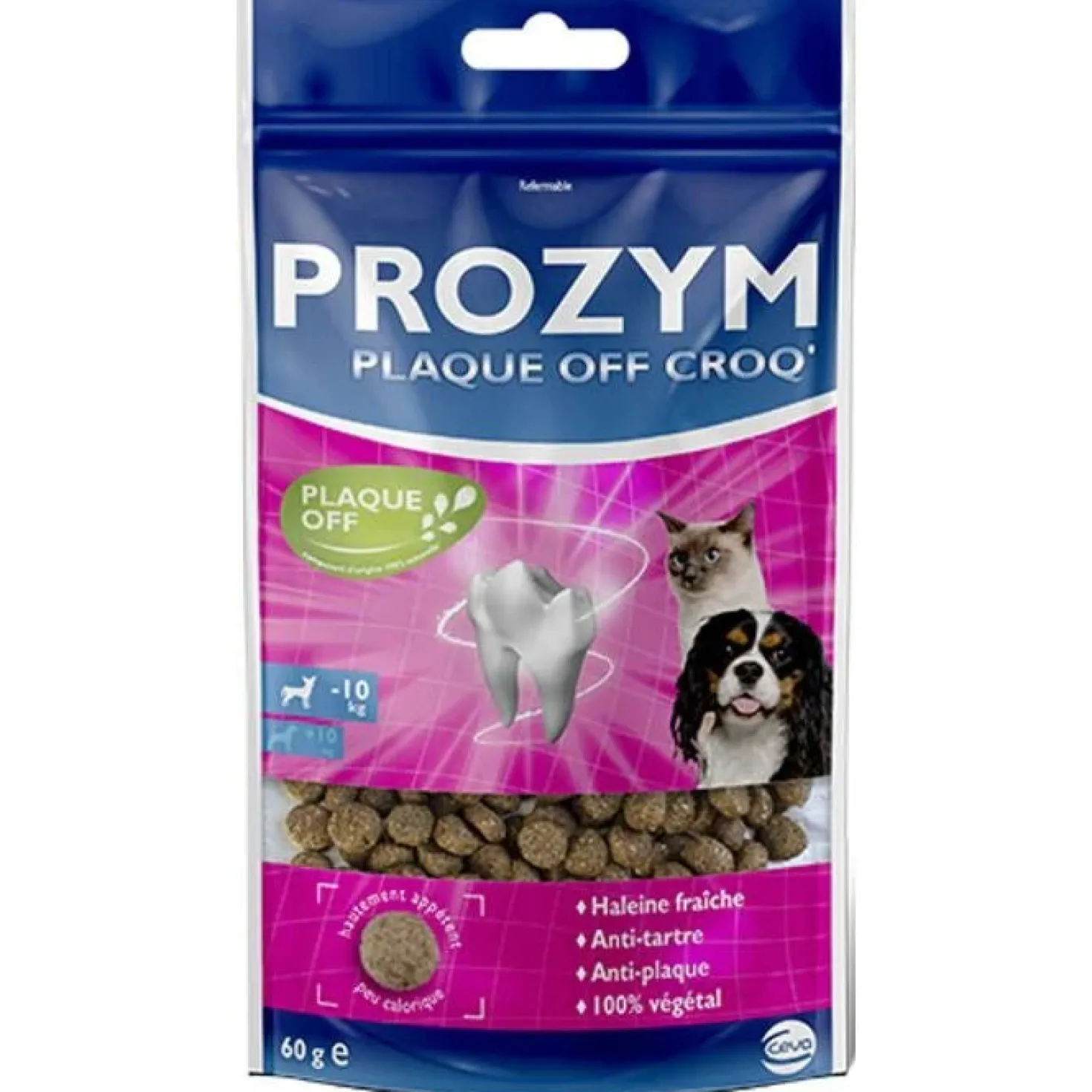 Prozym Plaque Off Croq' chien, chat