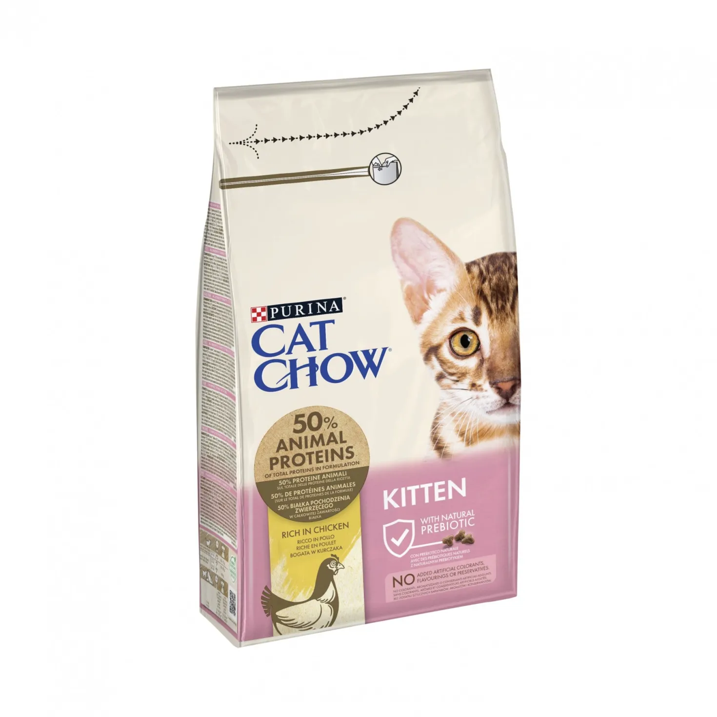 PURINA CAT CHOW Kitten au Poulet - Croquettes pour chaton