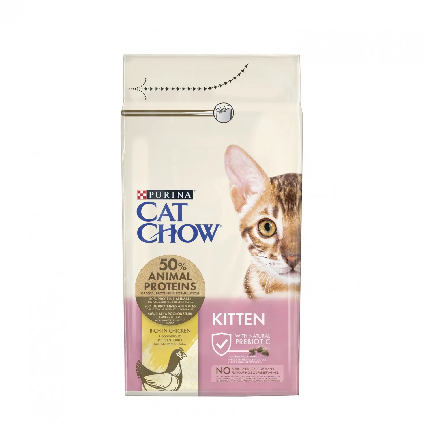 PURINA CAT CHOW Kitten au Poulet - Croquettes pour chaton