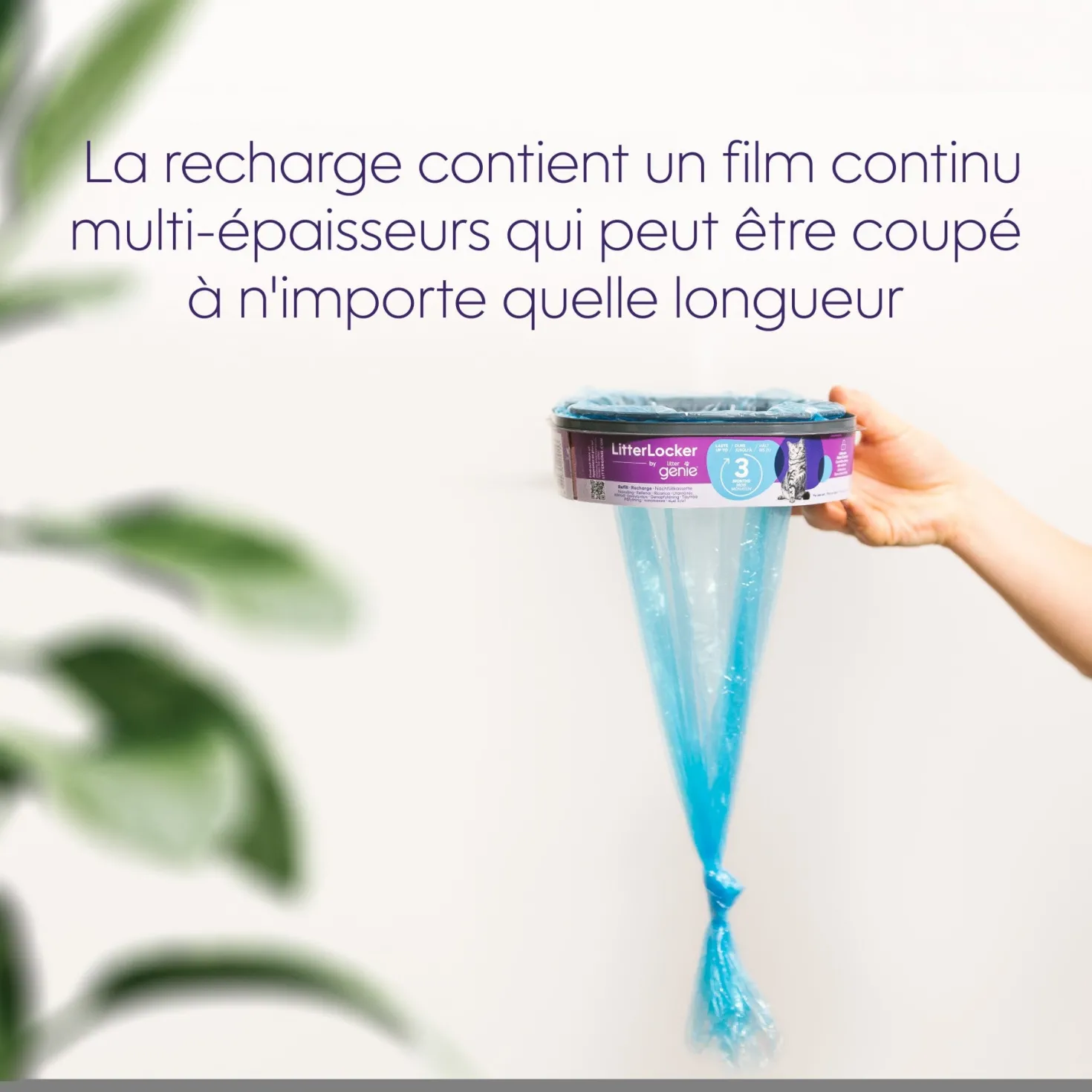 Recharge pour poubelle Litter Locker Fashion & Litter Genie - chat
