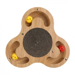 Recharges plateforme à griffer en bois Wouapy chat