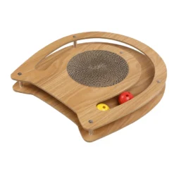 Recharges plateforme à griffer en bois Wouapy chat