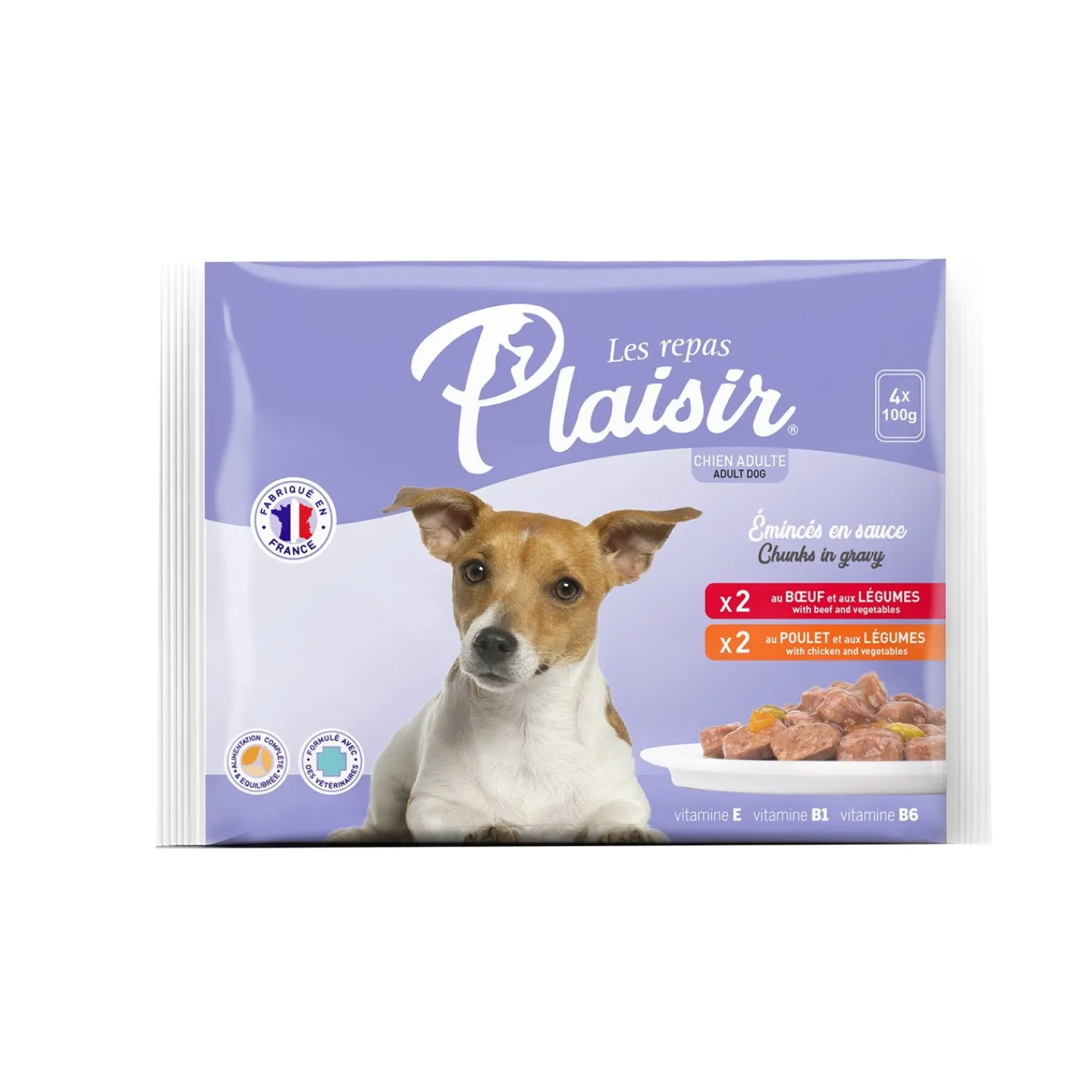 Repas Plaisir Multipack émincés en sauce - pâtée chien