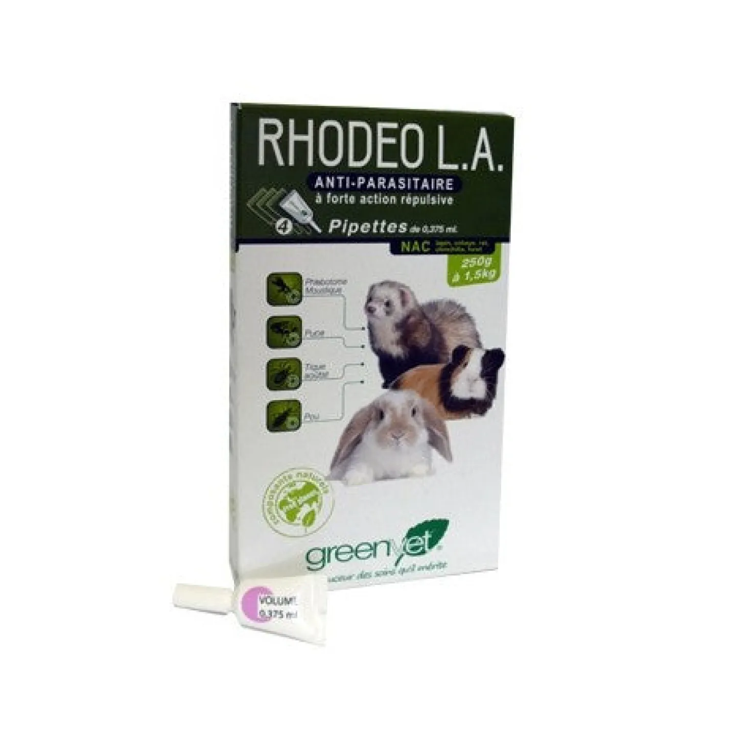 Rhodeo L.A. antiparasitaire rongeur