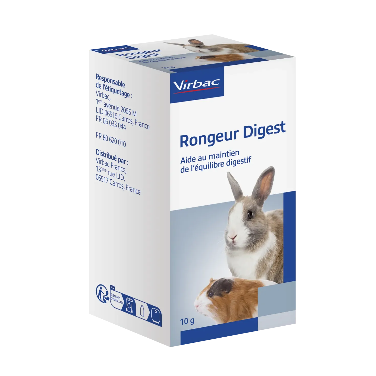 Rongeur Digest lapin, rongeur