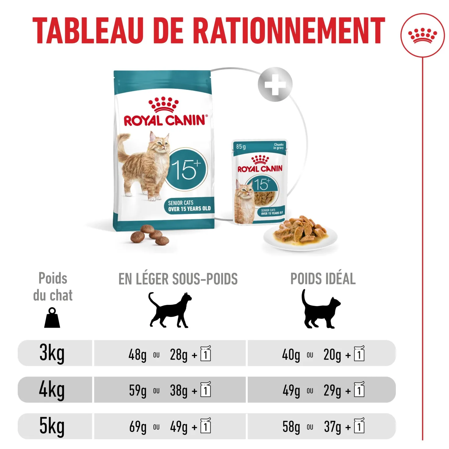 Royal Canin Ageing 15+ - Croquettes pour chat