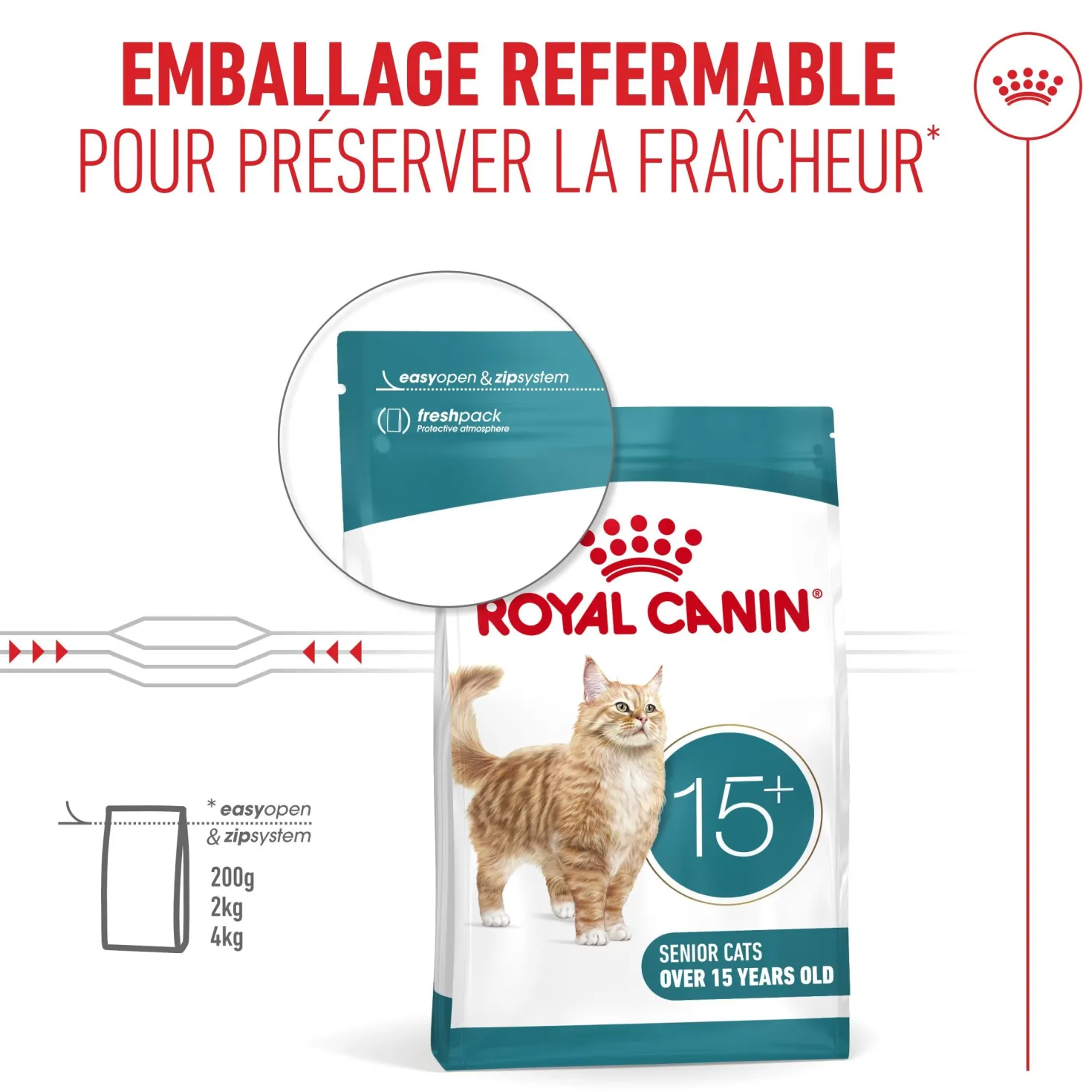 Royal Canin Ageing 15+ - Croquettes pour chat
