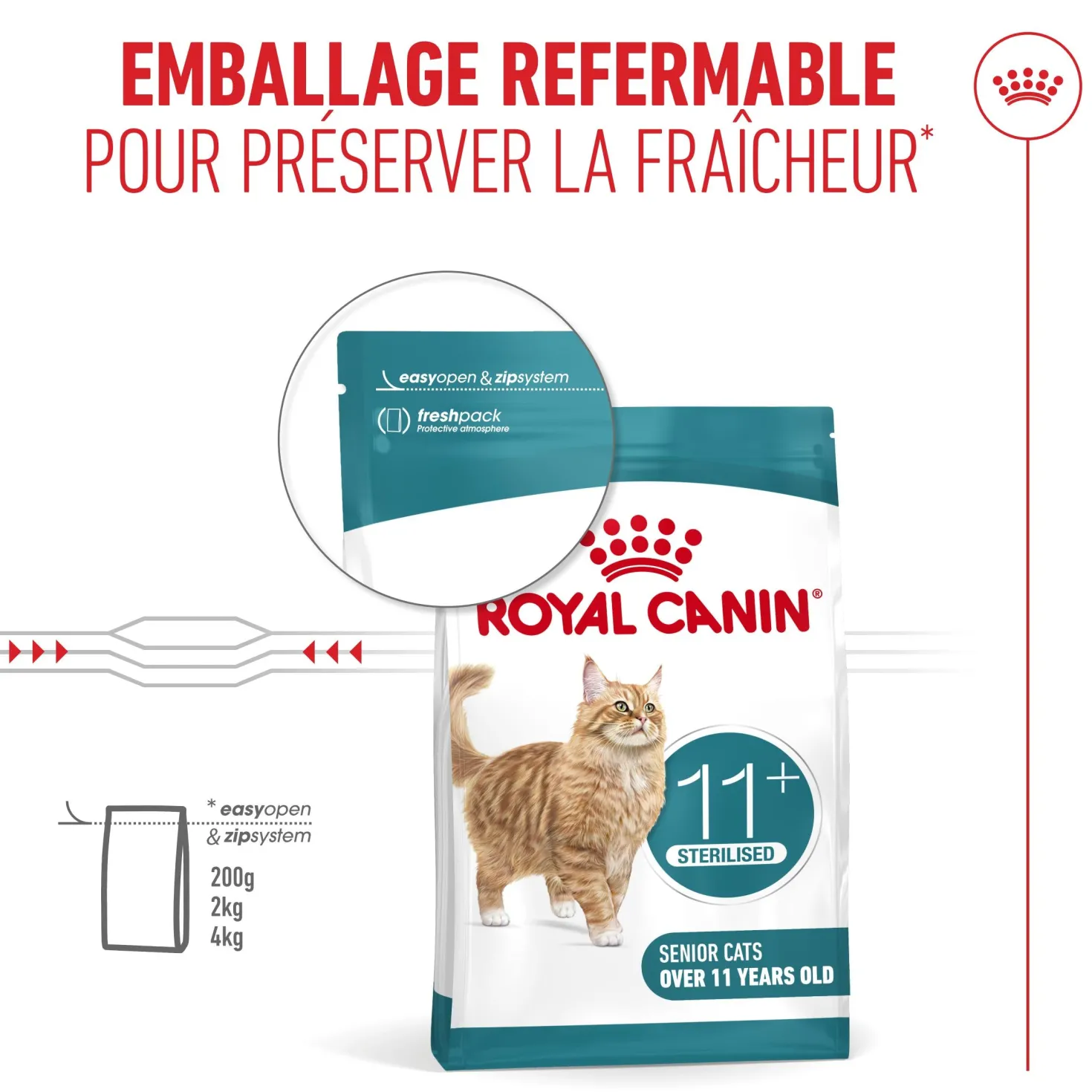 Royal Canin Ageing Sterilised 11+ chat senior