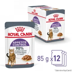ROYAL CANIN Appetite Control Care en Sauce – Pâtée pour chat