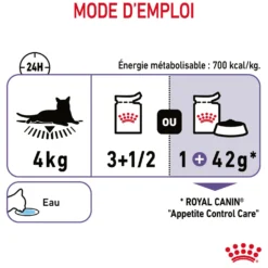 ROYAL CANIN Appetite Control en Gelée – Pâtée pour chat