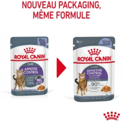 ROYAL CANIN Appetite Control en Gelée – Pâtée pour chat
