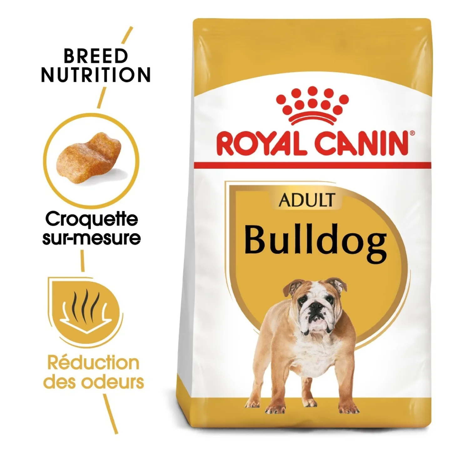 Royal Canin Bulldog Adult (Bulldog Anglais) - croquettes chien