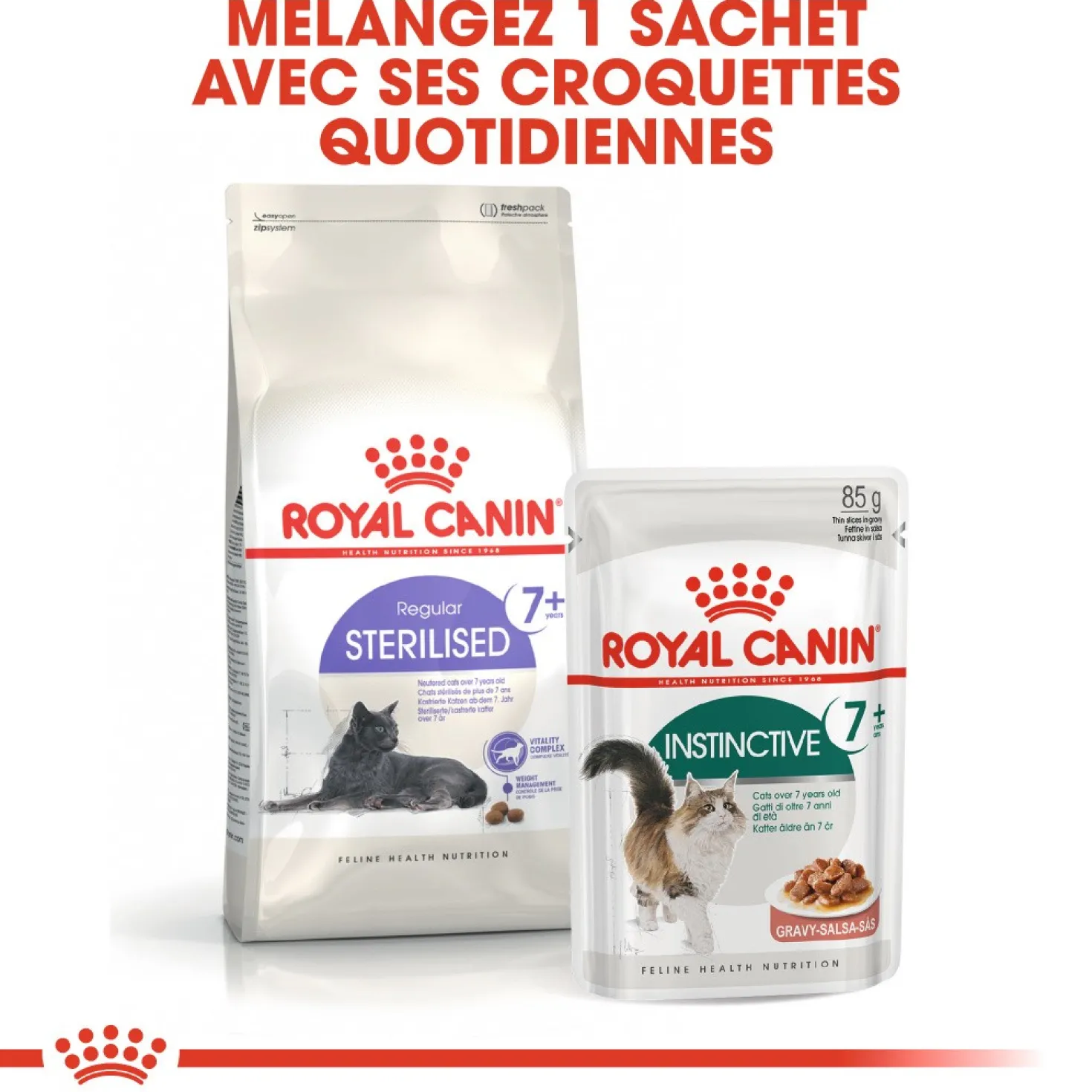Royal Canin Instinctive 7+ - pâtée chat