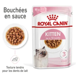 Royal Canin Kitten sauce - pâtée chaton