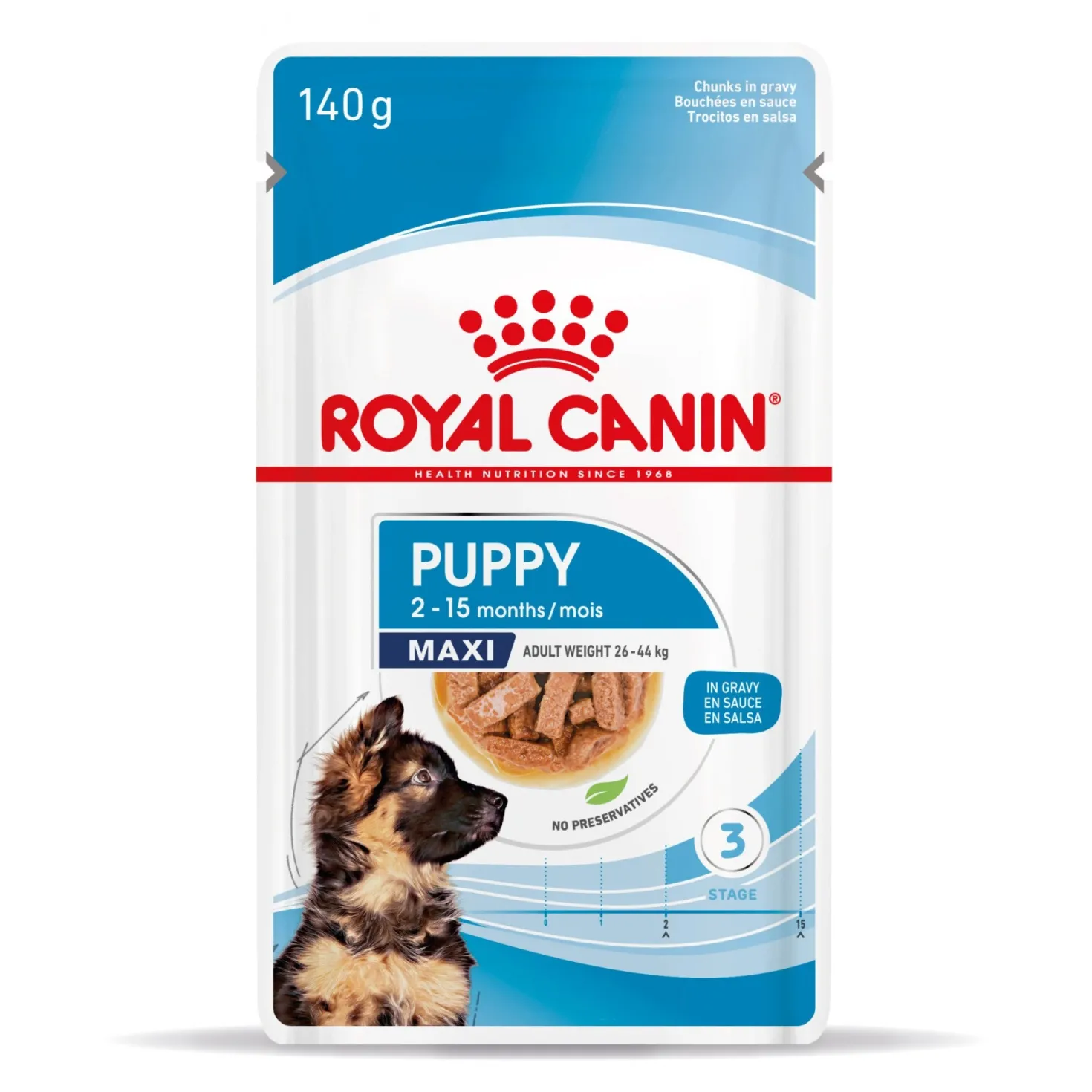 Royal Canin Maxi Puppy en sauce - pâtée chiot