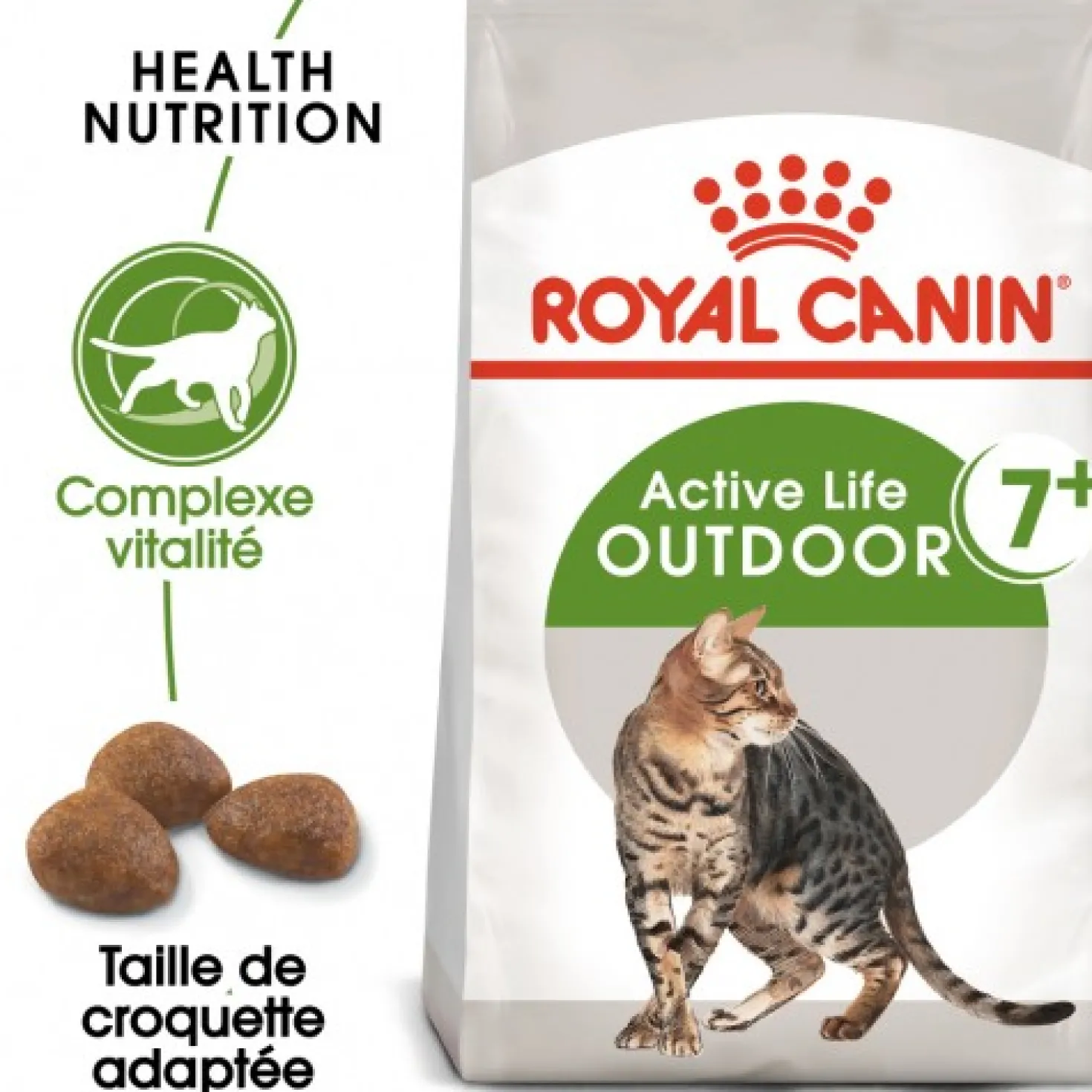 Royal Canin Outdoor 7+ - croquettes chat