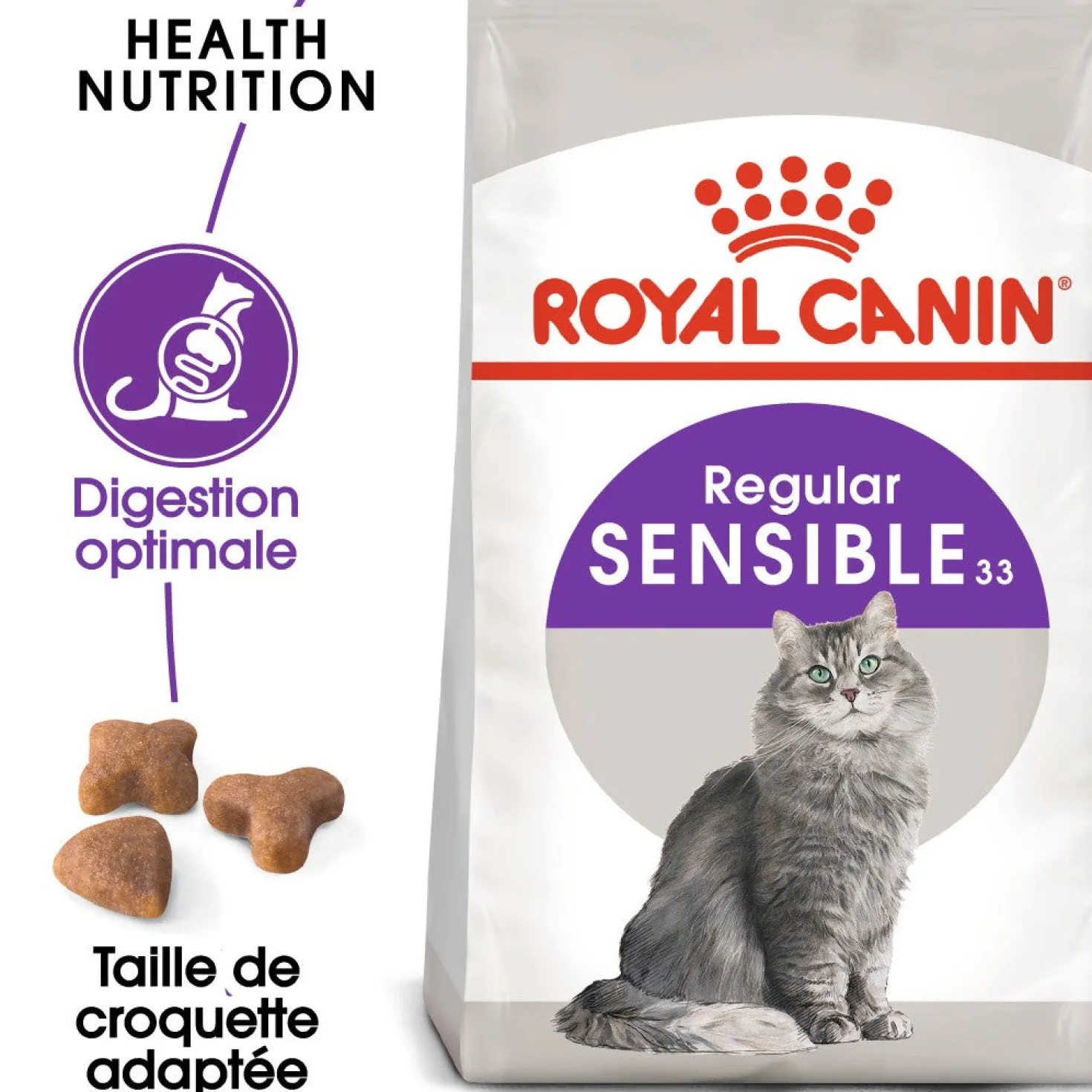 Royal Canin Sensible 33 - croquettes chat