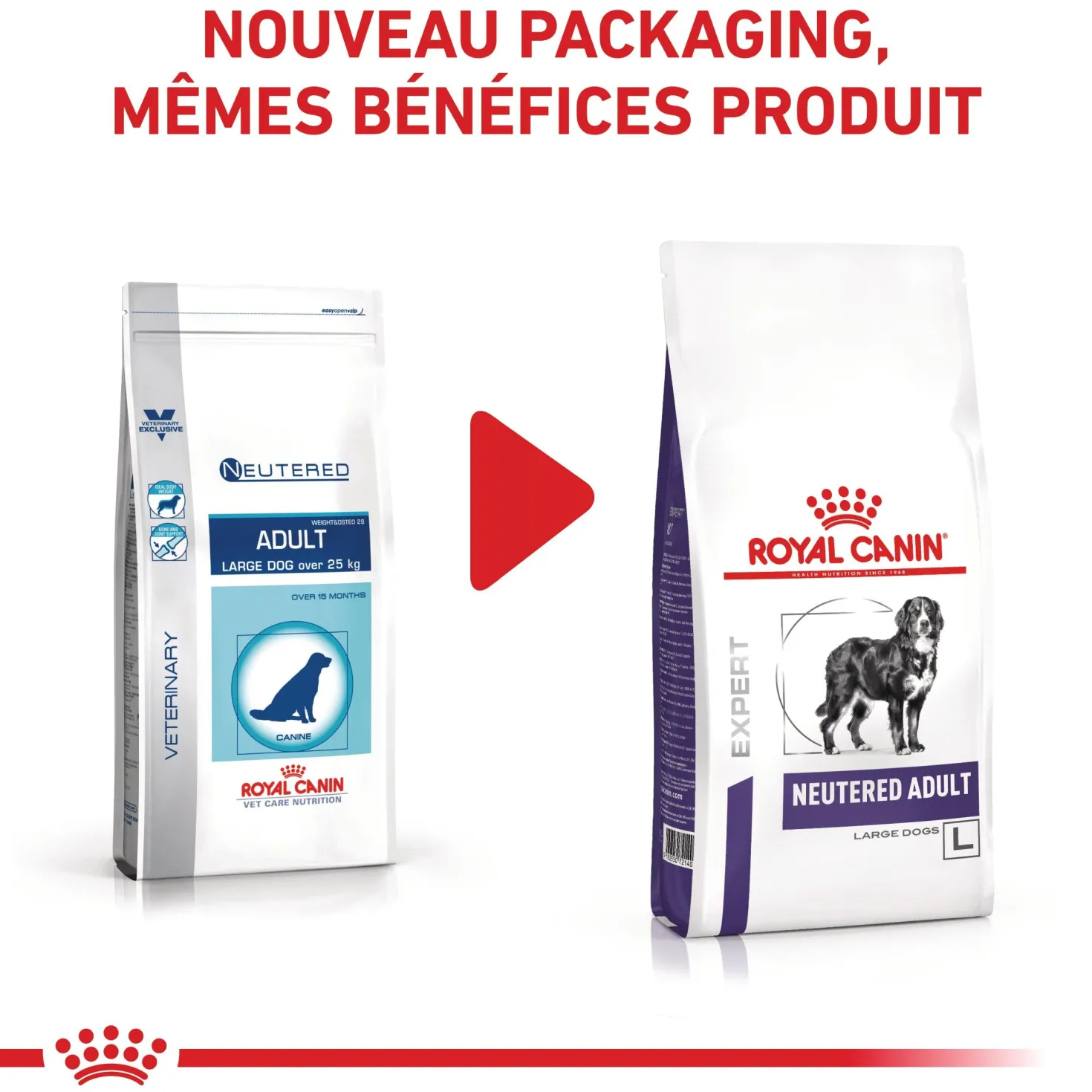 Royal Canin Vet Care Neutered Adult Large Dog - croquettes chien
