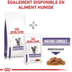 Royal Canin Vet Care Senior Consult Stage 1 Balance / Mature Consult Balance - croquettes chat