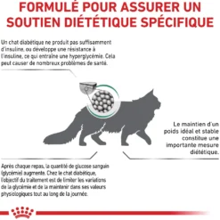 Royal Canin Veterinary Diabetic - croquettes chat