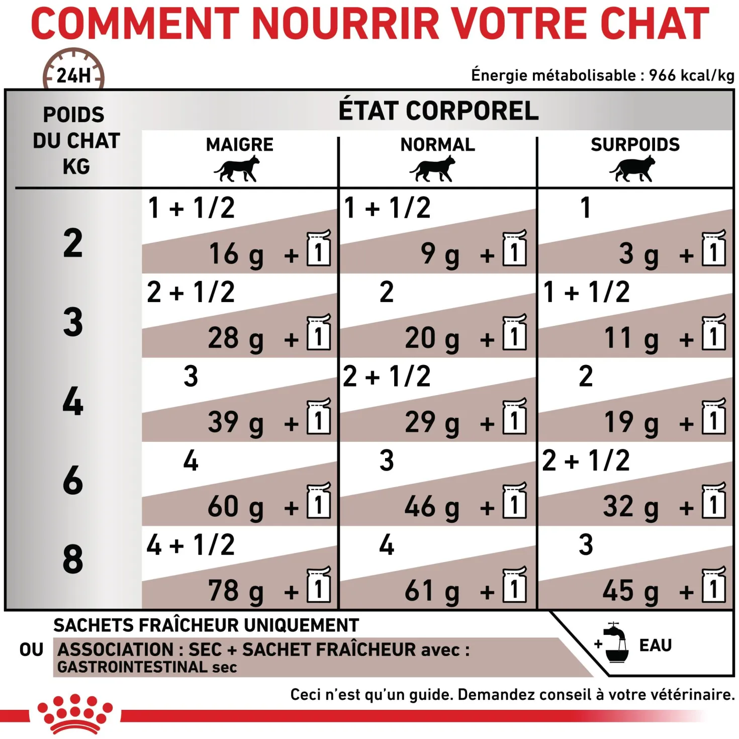 Royal Canin Veterinary Gastrointestinal - croquettes chat