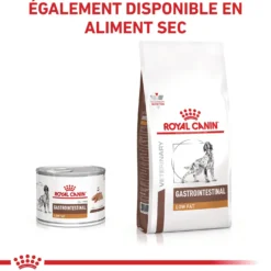 Royal Canin Veterinary Gastrointestinal Low Fat en mousse - pâtée chien