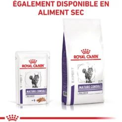 Royal Canin Veterinary Mature Consult Balance - pâtée chat