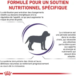 Royal Canin Veterinary Neutered Junior Dog - Croquettes pour chiot