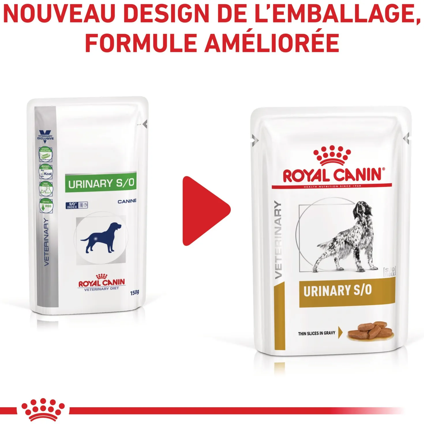 Royal Canin Veterinary Urinary S/O - aliment chien