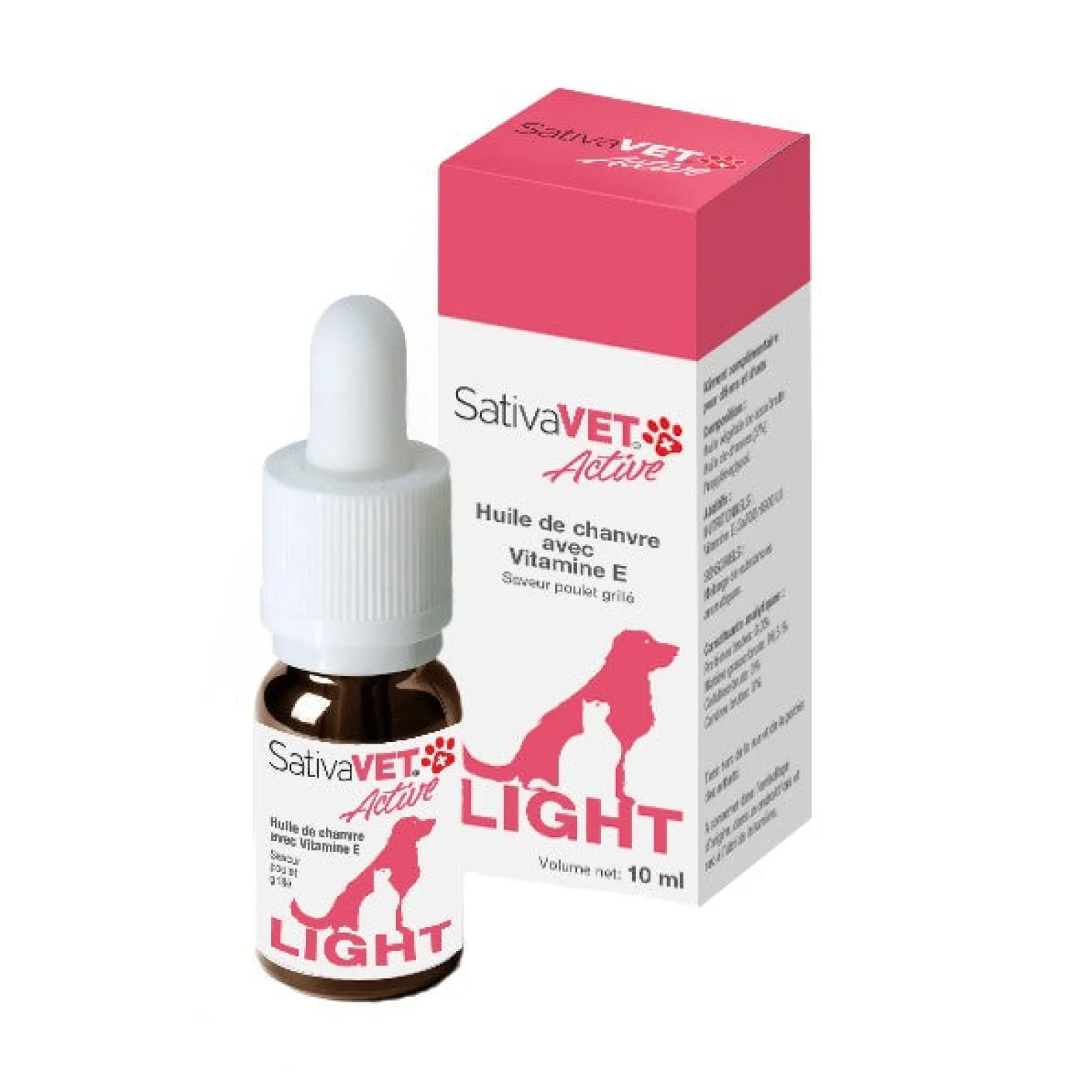 SativaVET Active chien, chat