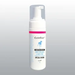 Shampoing sec mousse chien