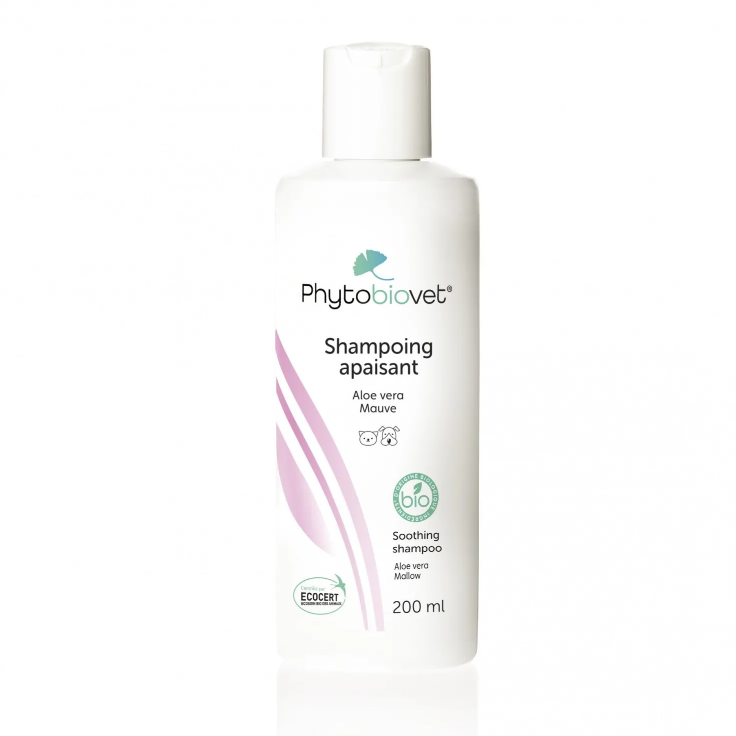 Shampooing apaisant Bio chien, chat