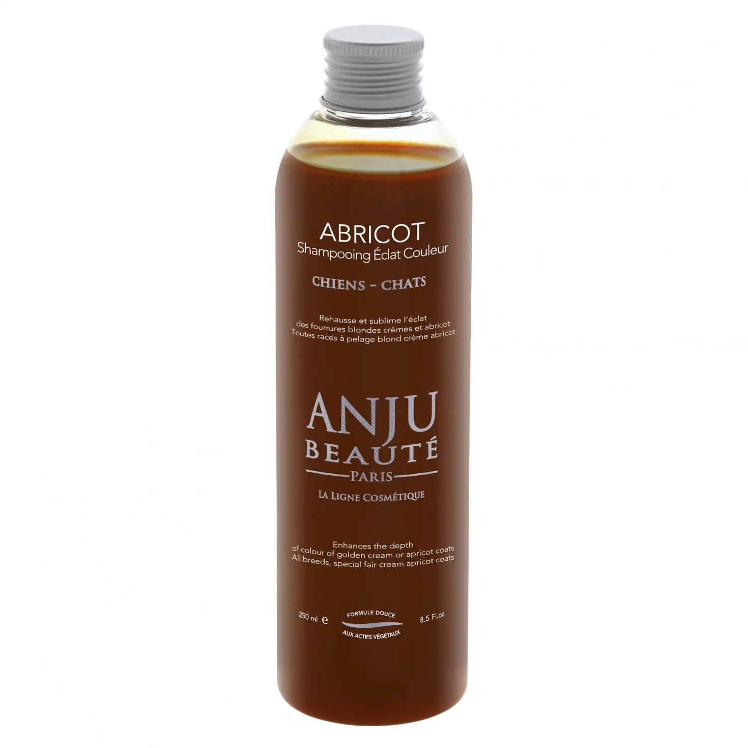 Shampooing éclat couleur Abricot chien, chat