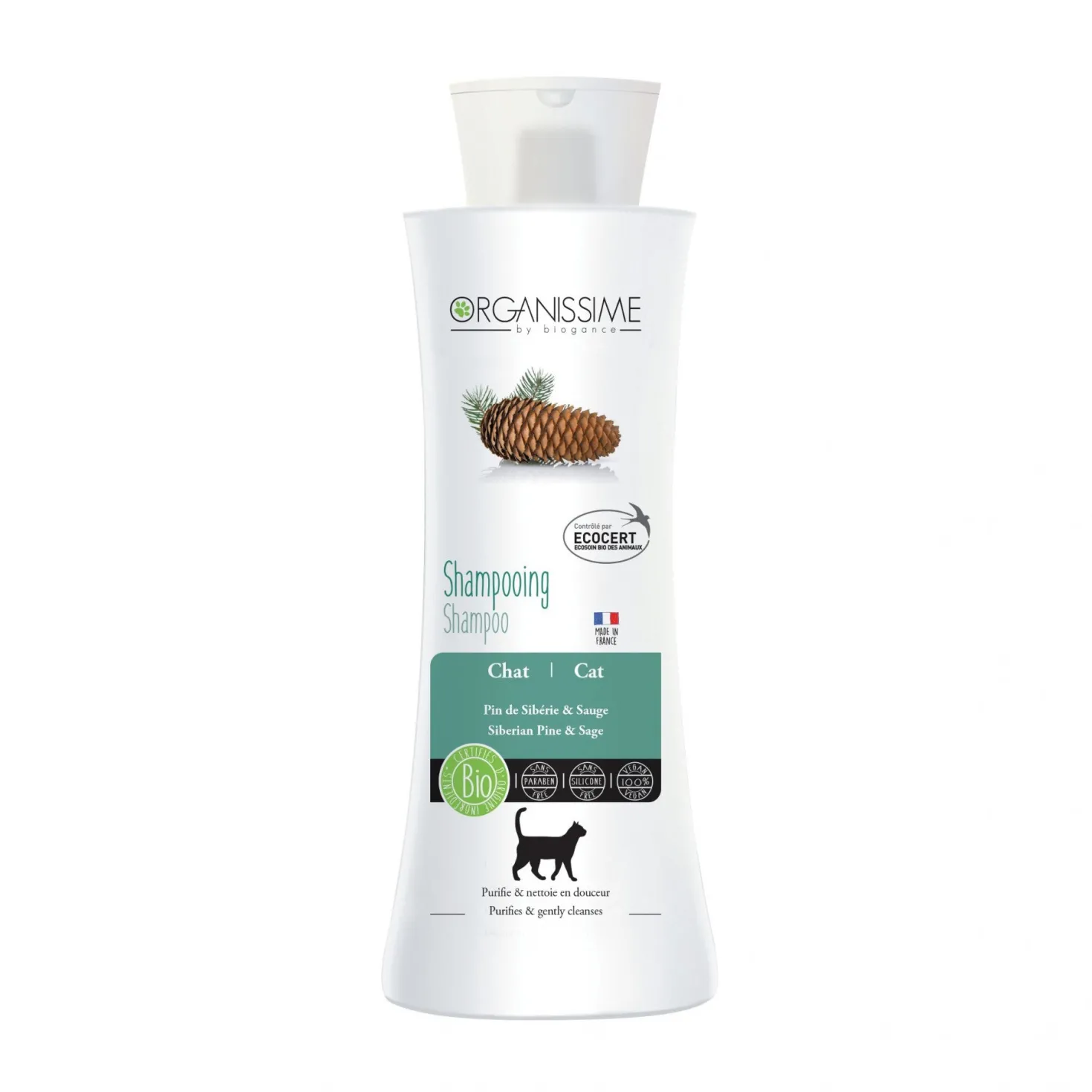 Shampooing Organissime chat