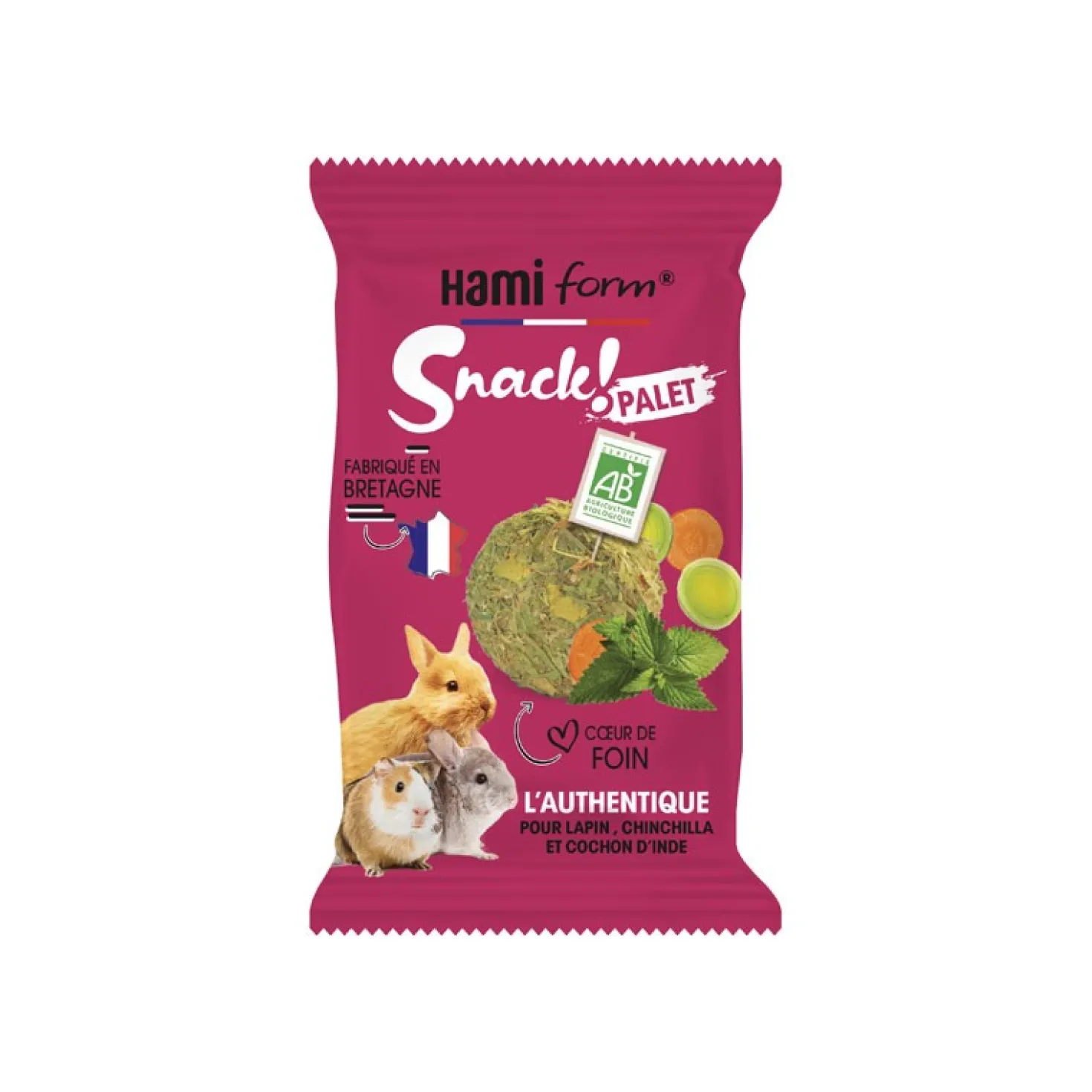 Snack palet Bio rongeur