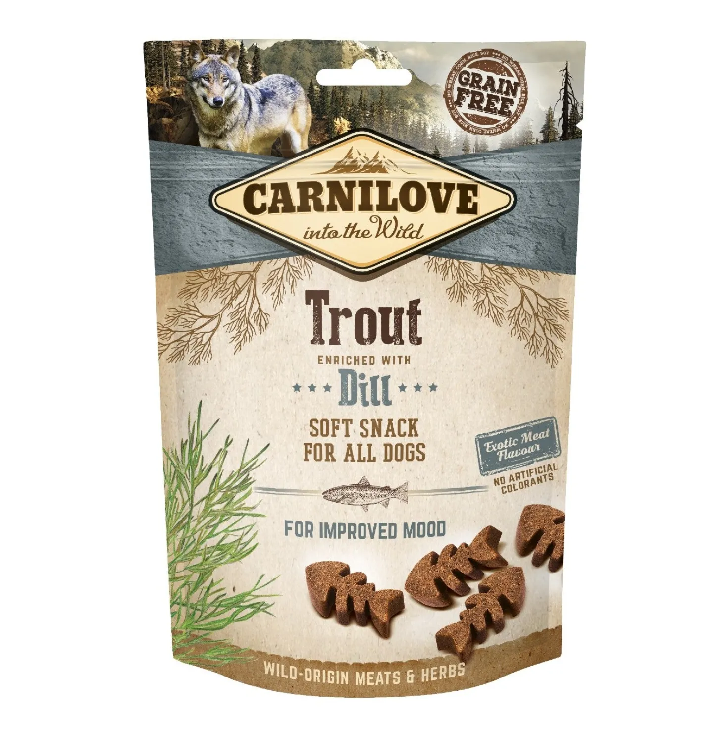 Soft Snack truite et aneth chien
