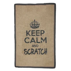 Tapis à griffer Keep Calm chat