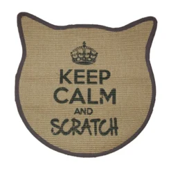 Tapis à griffer Keep Calm chat