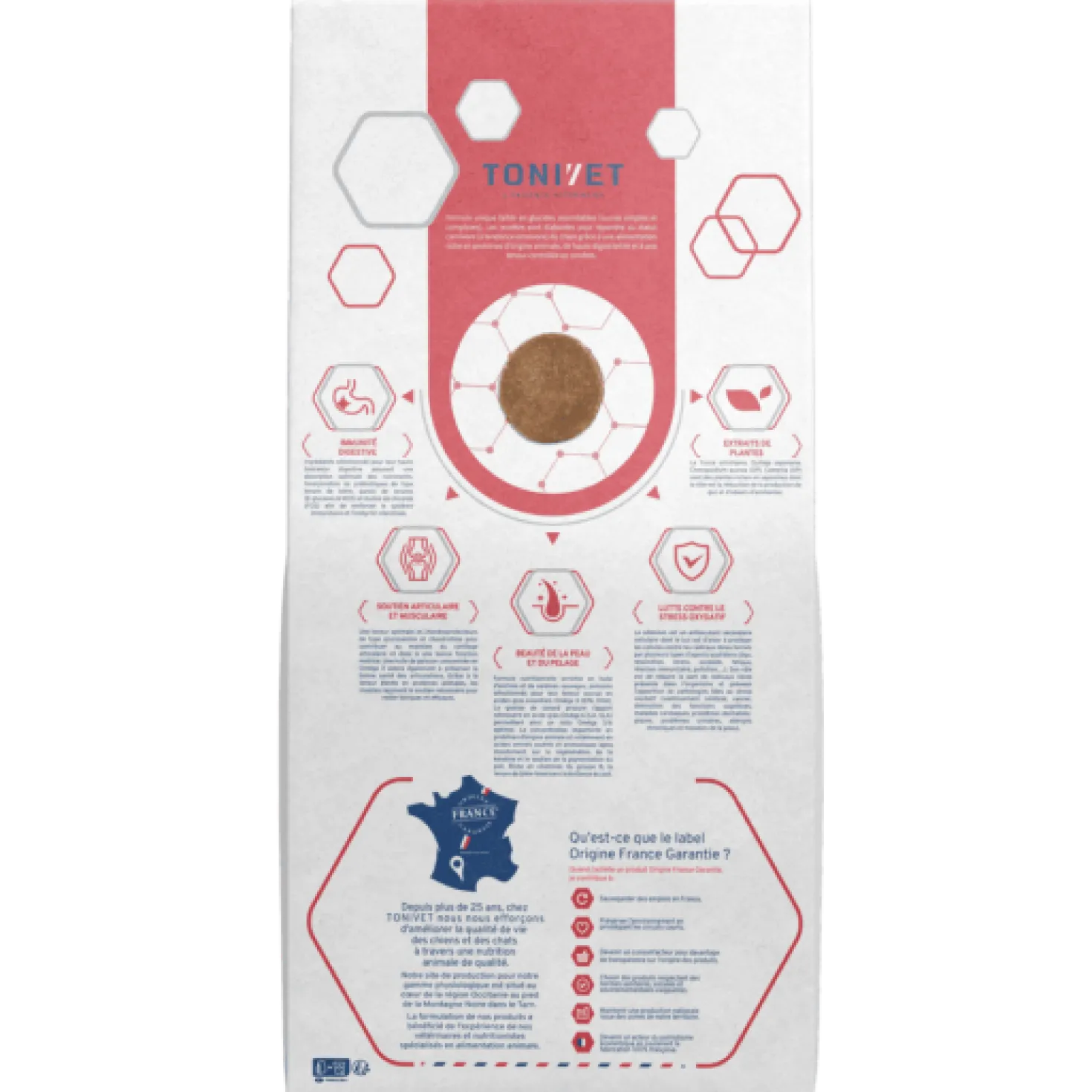 Tonivet Adulte Medium - croquettes chien